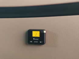Panel de control calefactor de cabina